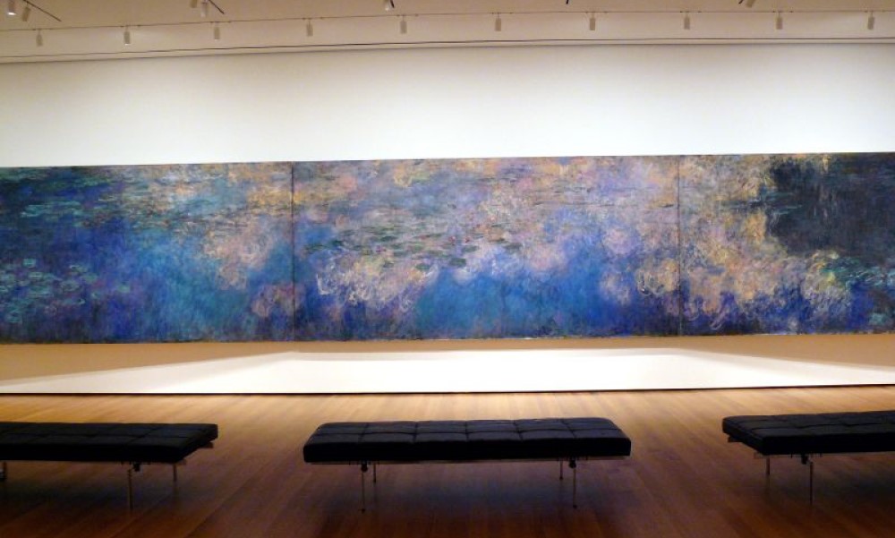 Reflections of Clouds on the Water Lily Pond Monet